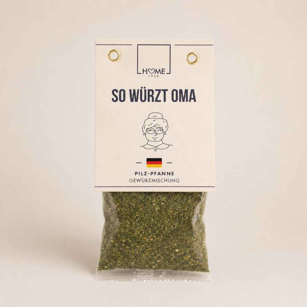 Gewürzmischung | Pilz Pfanne | Oma's Küche | So würzt Oma | 60g