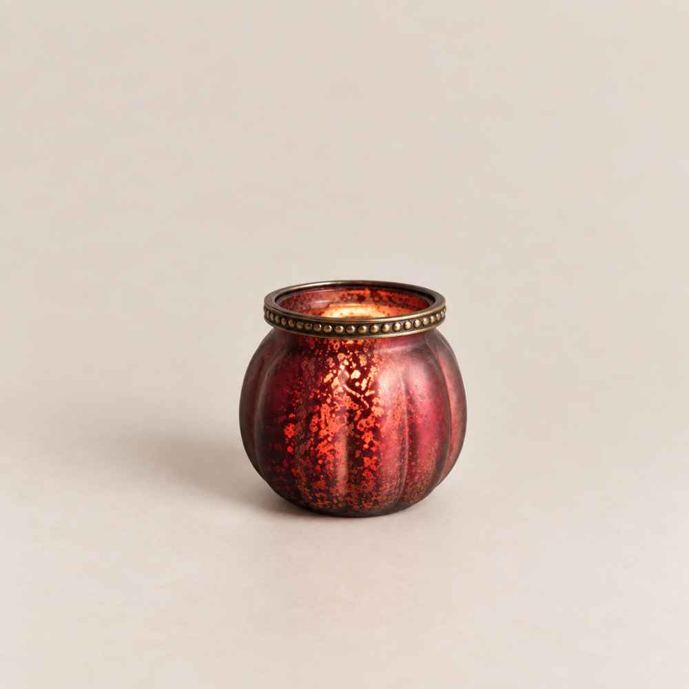 Teelicht | Dunkelrot | Ø 7.5 cm